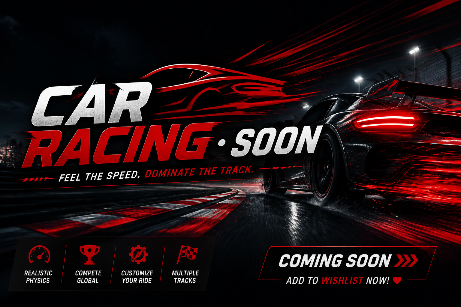 Car Racing Coming Soon